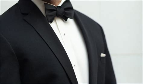 tux bow tie etiquette.